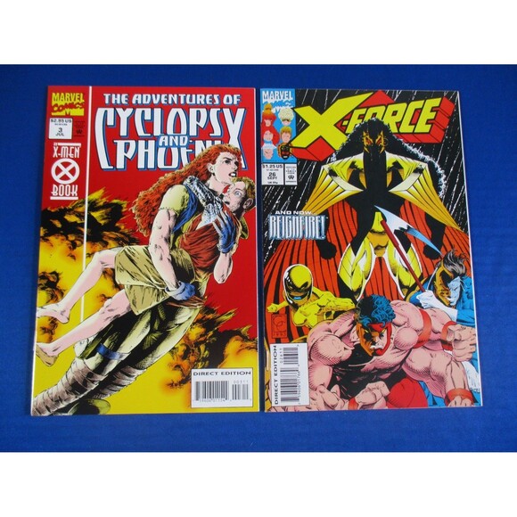 Marvel Comic Book Lot Generation X X Force Cable Silver Surfer X Factor Rogue - Picture 6 of 8